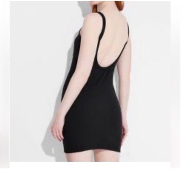 Black Sleeveless Mini Dress - Picture 2 of 6